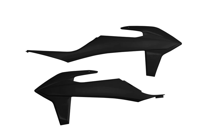 UFO Radiator Covers Black KTM SX/SX-F