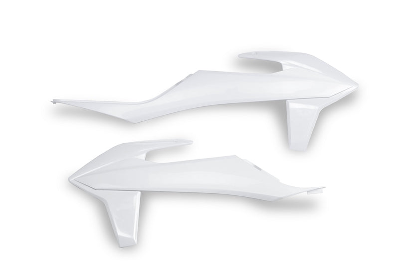 UFO Radiator Covers White KTM SX/SX-F