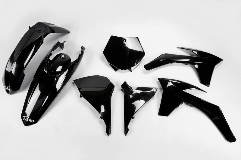 UFO Plastic Kit Black KTM