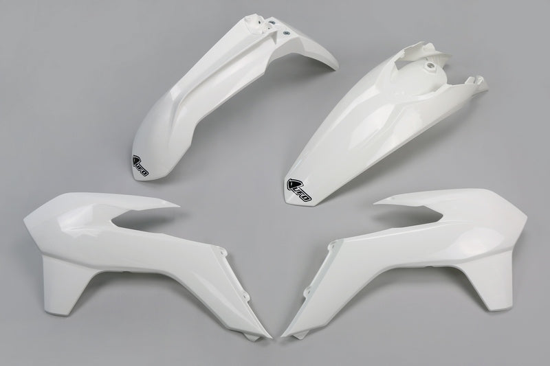 UFO Plastic Kit White KTM