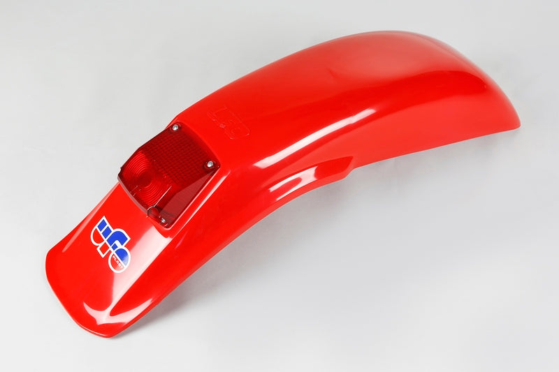 UFO Enduro Rear Fender + Light Red