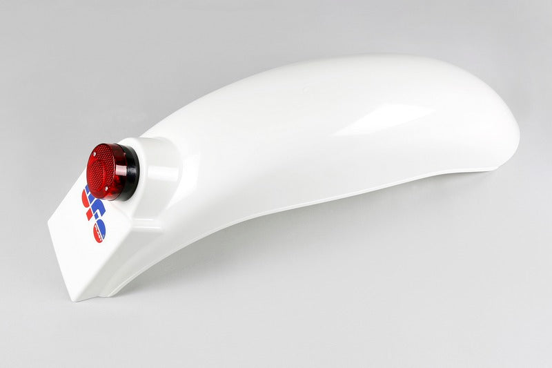 UFO Fantic Rear Fender + Light White
