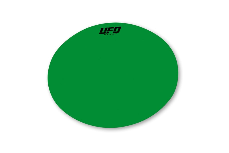 UFO Oval Adhesive Plates Green