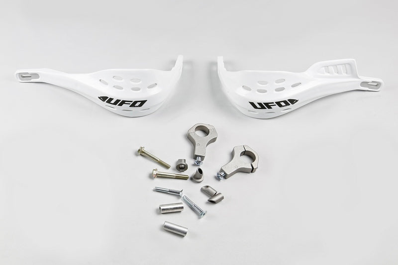 UFO Jumpy supermotard Hanguards Ø28mm White