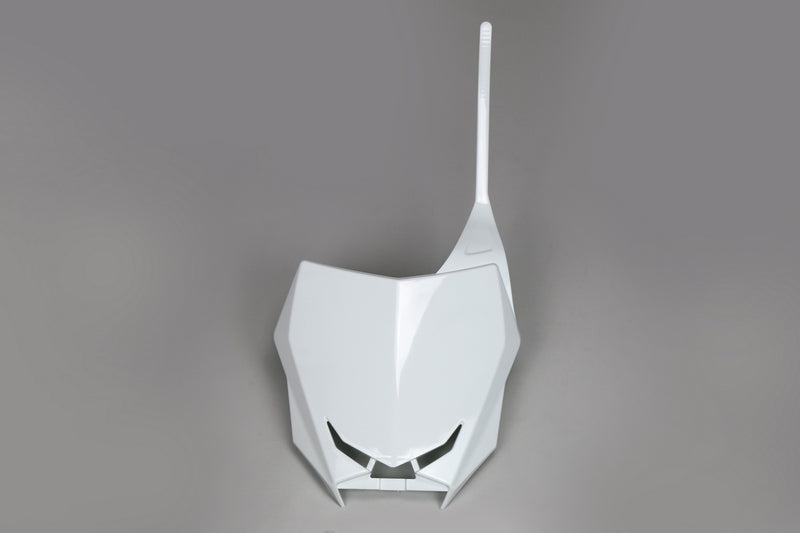UFO Front Number Plate White Suzuki RM-Z450