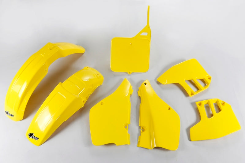 UFO Plastic Kit OEM Color Yellow Suzuki RM250