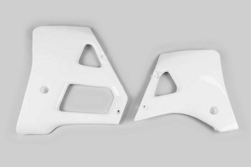UFO Radiator Covers White Yamaha