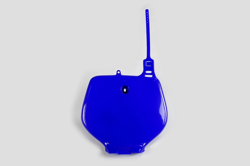UFO Front Number Plate Blue Yamaha YZ125/250