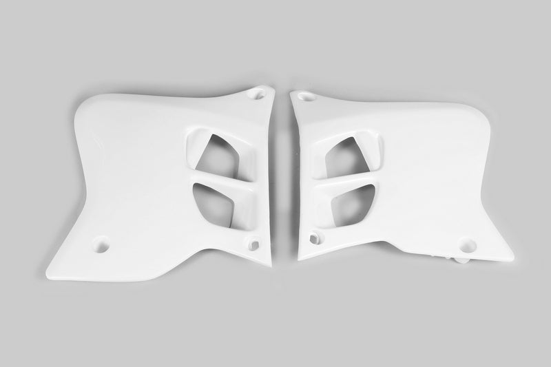 UFO Radiator Covers White Yamaha