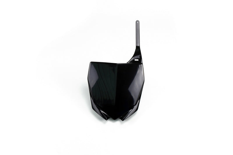 UFO Front Number Plate Black Yamaha
