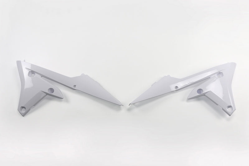 UFO Radiator Covers White Yamaha YZ250F/450F