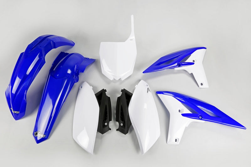 UFO Plastic Kit OEM Color Blue/White Yamaha YZ250F