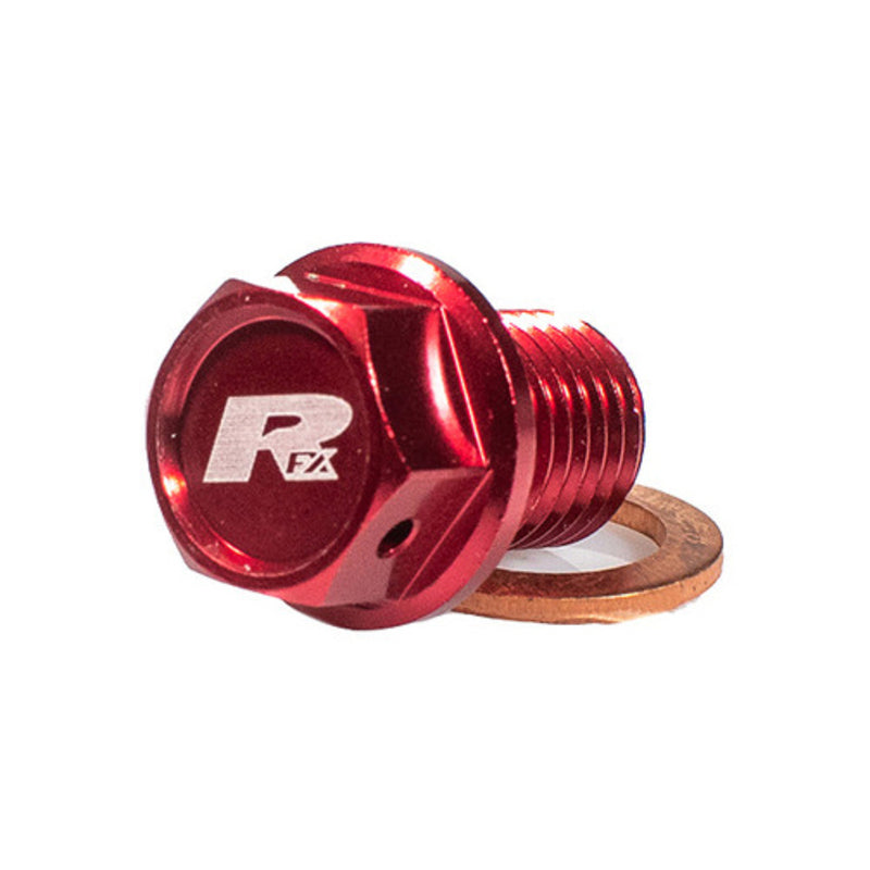 RFX Magnetic Drain Bolt [M12x12mm x 1.50 - Red