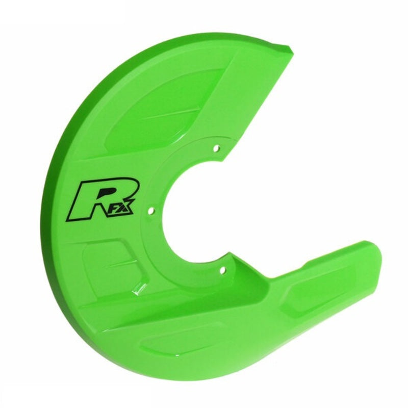 RFX Pro Disc and Caliper Guard (Green) Universal To Fit RFX Disc Guard Mounts