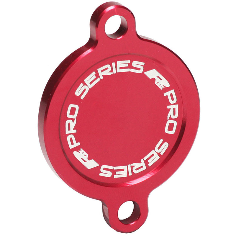 RFX Pro Series Oil Filter Cover - Red