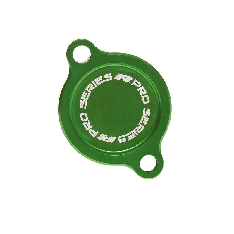 RFX Pro Series Oil Filter Cover - Green