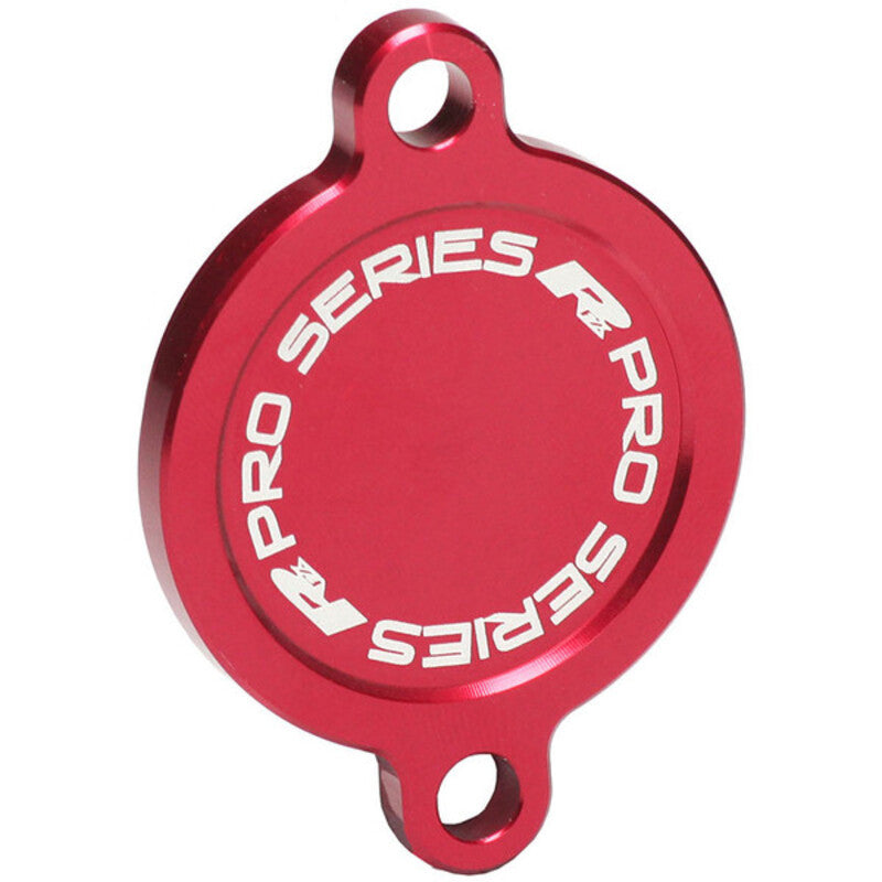RFX Pro Series Oil Filter Cover - Red