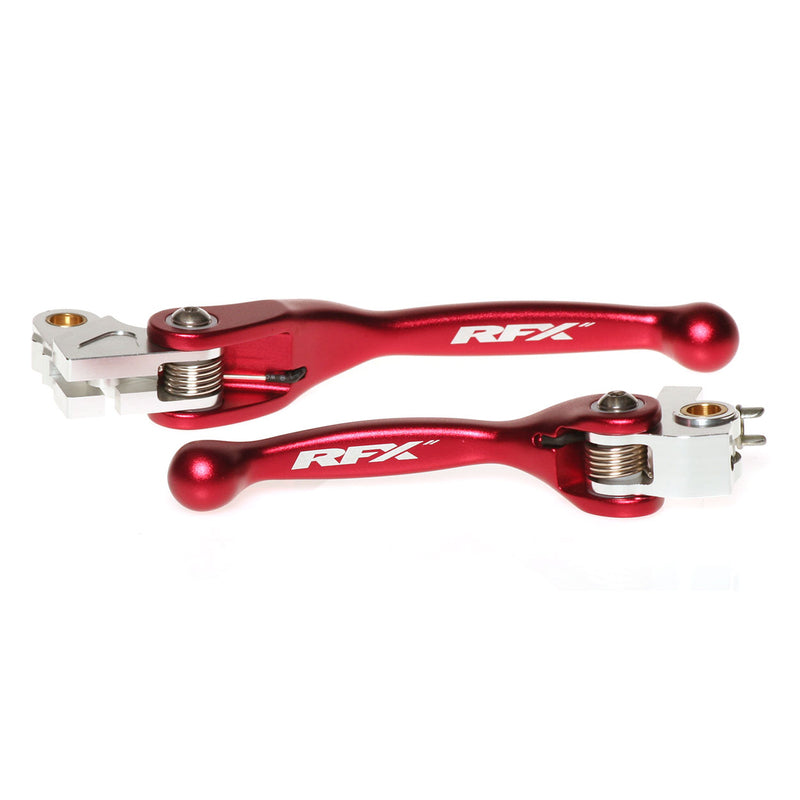 RFX Race Series Flexible Levers Set - Red