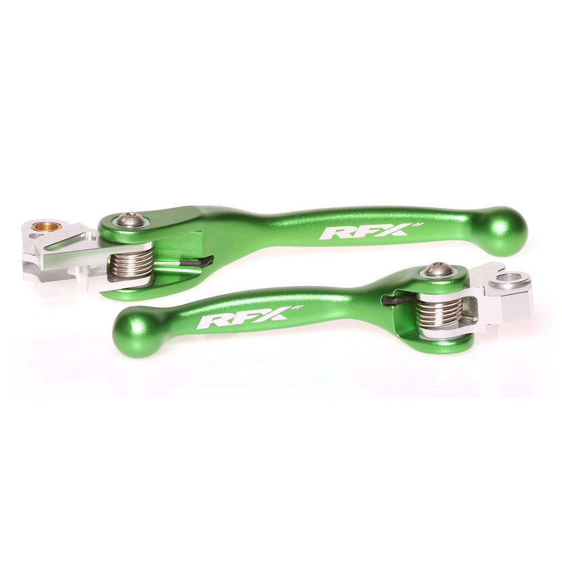 RFX Race Series Flexible Levers Set - Green