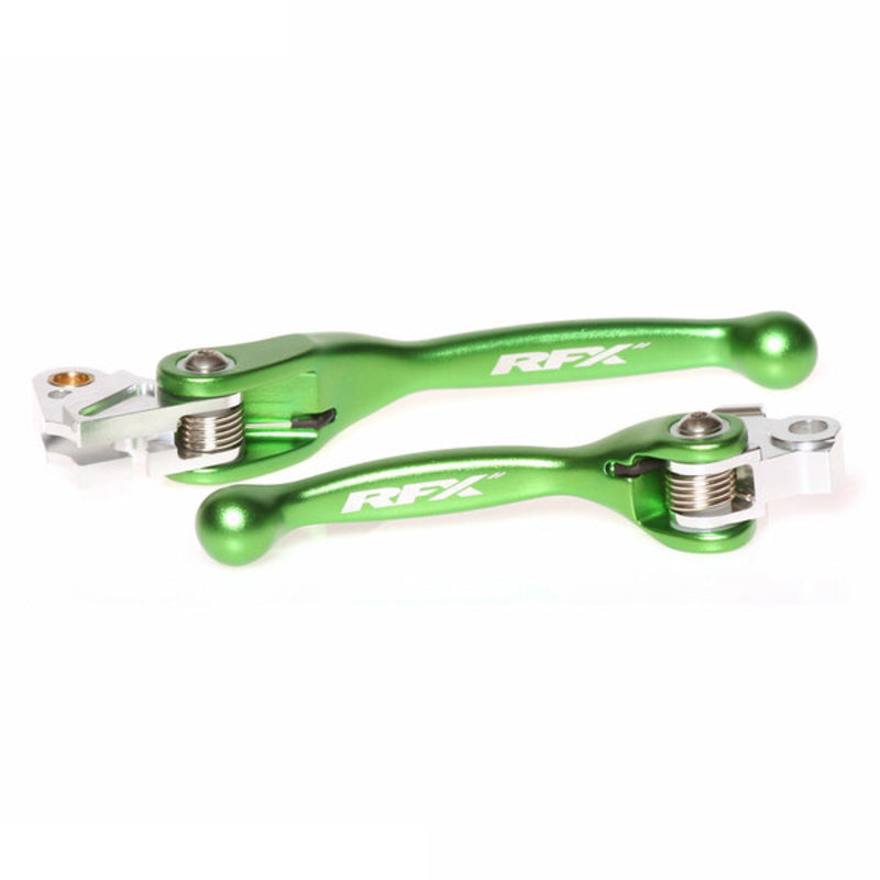 RFX Race Series Flexible Levers Set - Green