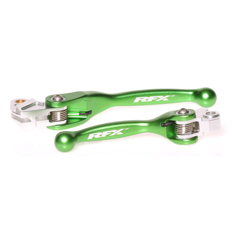 RFX Race Series Flexible Levers Set - Green