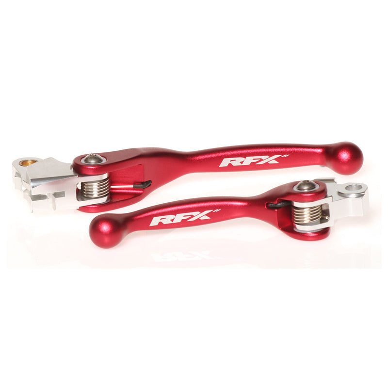 RFX Race Series Flexible Levers Set - Red
