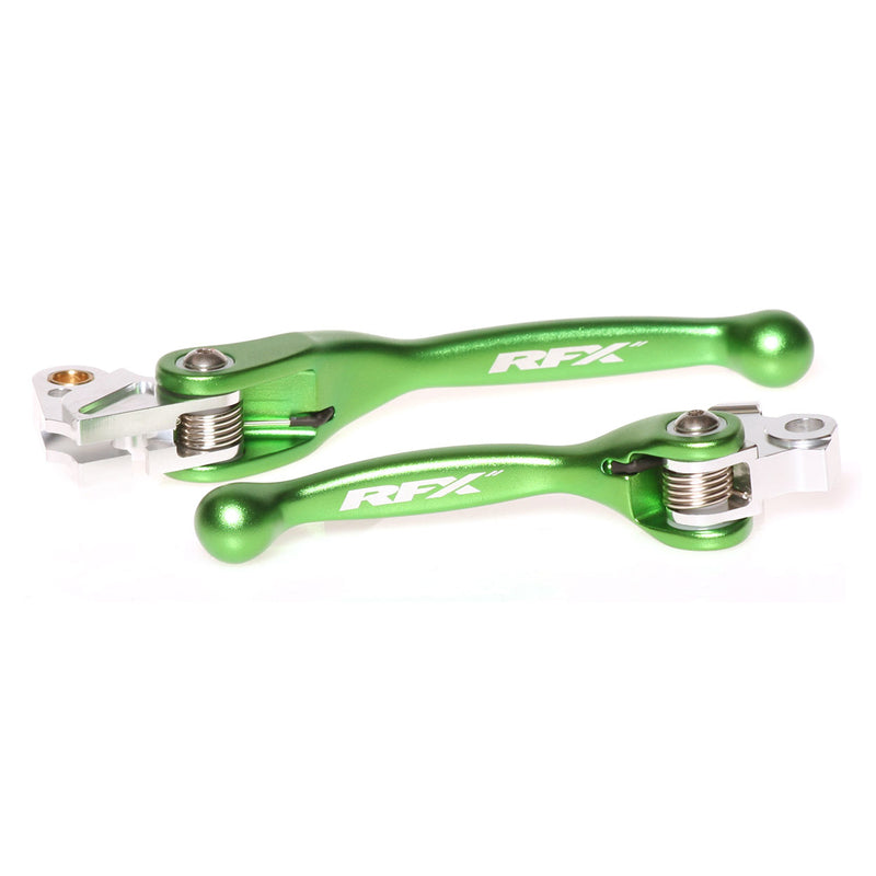 RFX Race Series Flexible Levers Set - Green