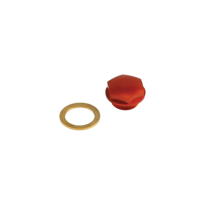 RFX Race Series Oil Filler Plug - Orange