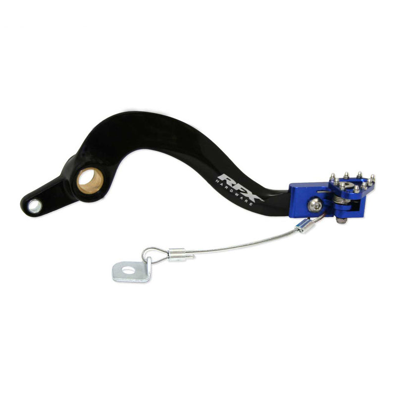 RFX Pro Series Flexi-Tip Rear Brake Lever - Black/blue