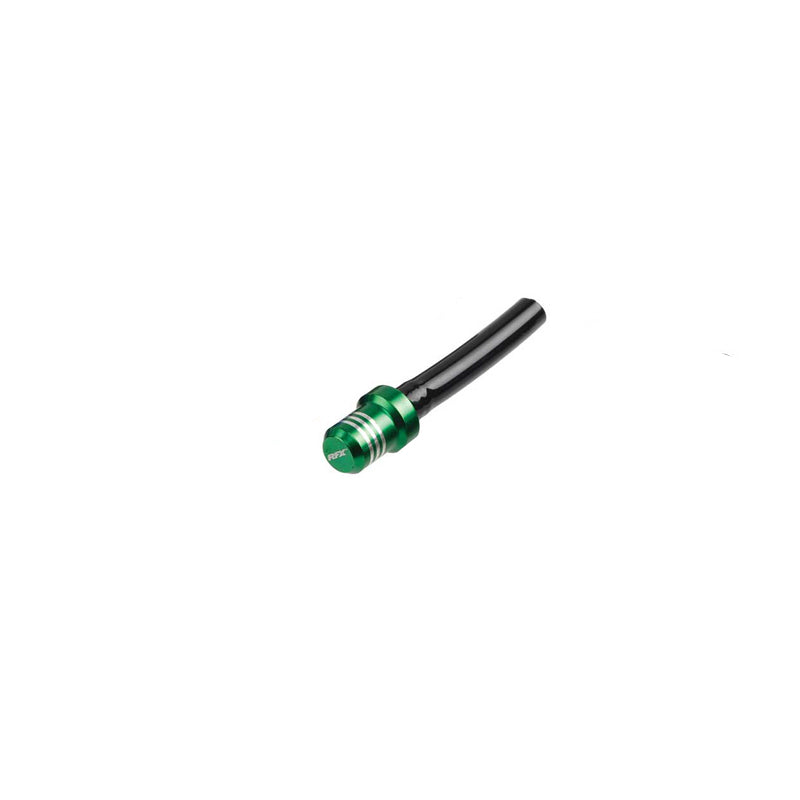 RFX Gas Tank Valve - Shorty Inc 1 Way Cap - Green
