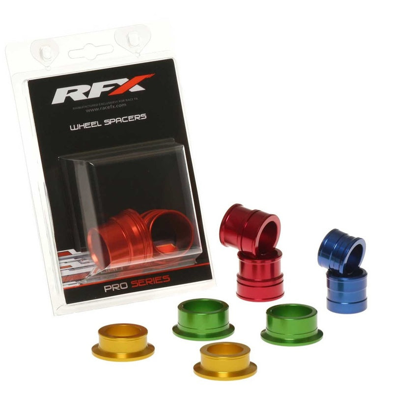 RFX Pro Series Front Wheel Spacers - Blue