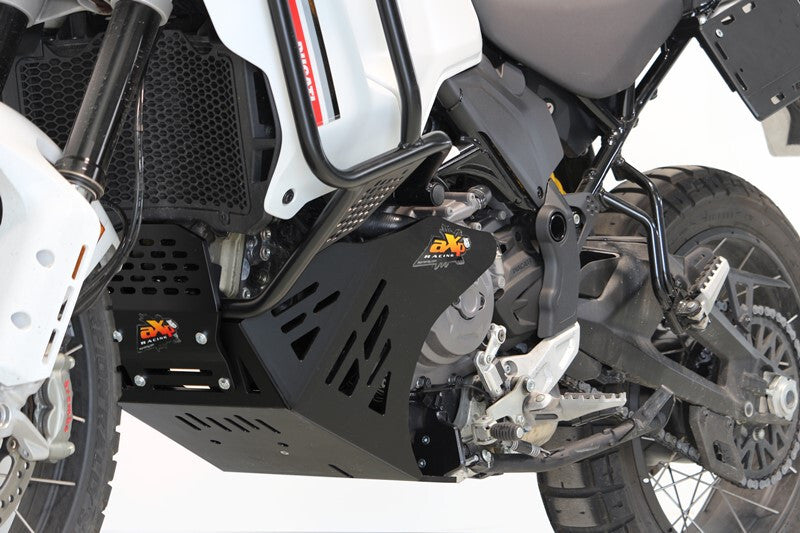 AXP Adventure Skid Plate - HDPE 8mm - for Hepco & Becker Crash Bars