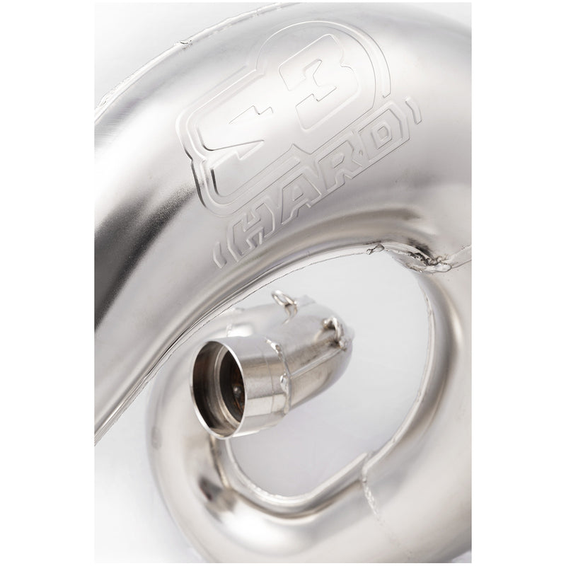 S3 Exhaust Steel Pipe - Platinium Finish