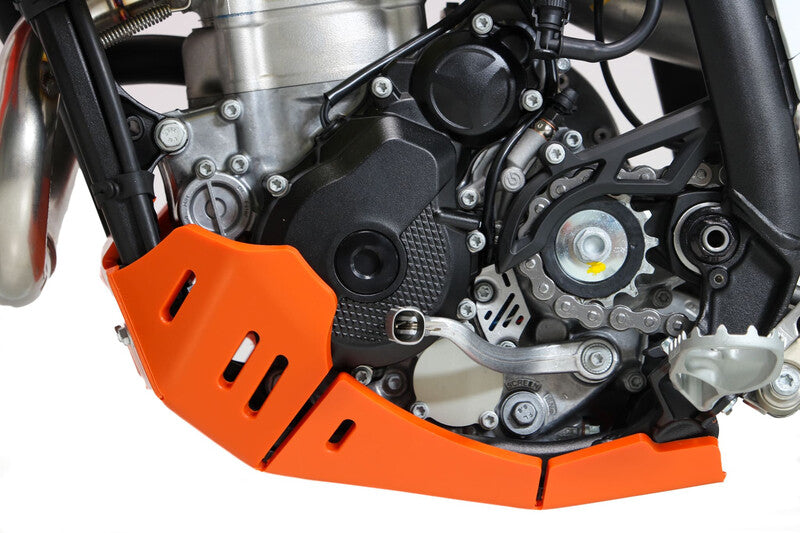 AXP Xtrem Skid Plate with Suspension Linkage Protection - HDPE 8mm
