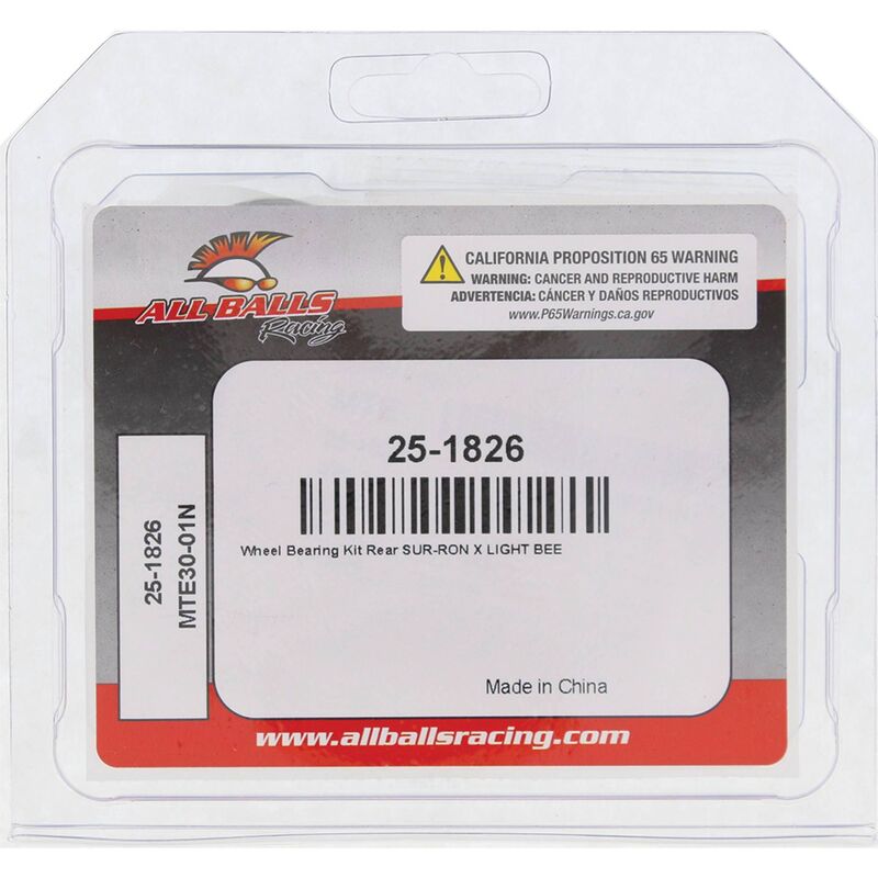 ALL BALLS Wheel Bearing Kit Rear