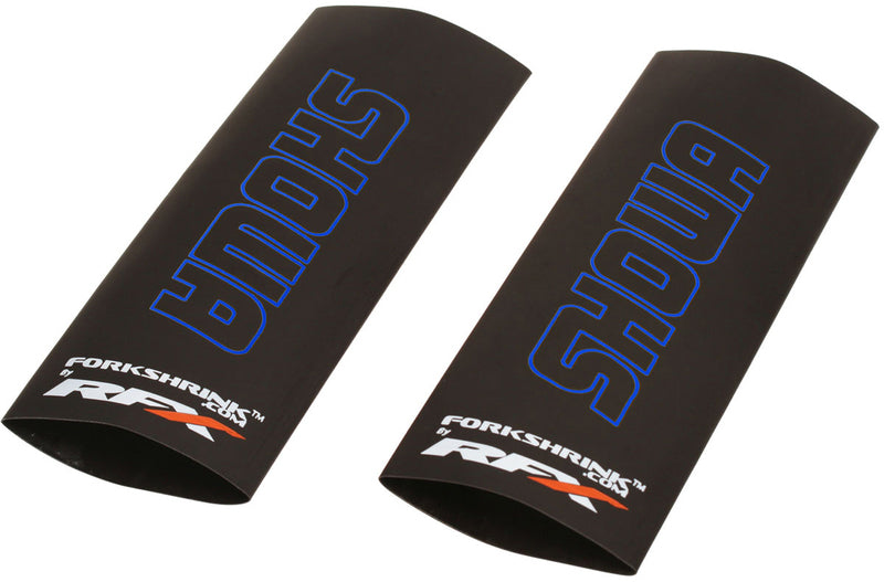 RFX Race Series Forkshrink Upper Fork Guard w/ Showa Logo - Blue