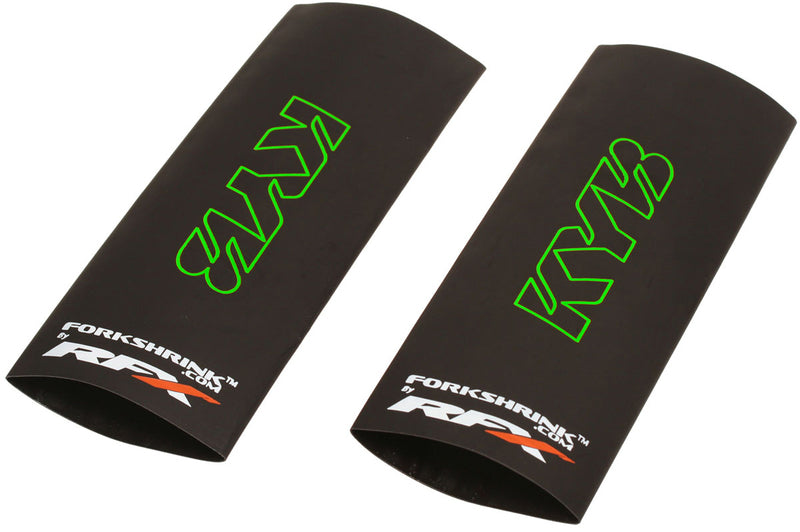 RFX Race Series Forkshrink Upper Fork Guard w/ KYB Logo - Green