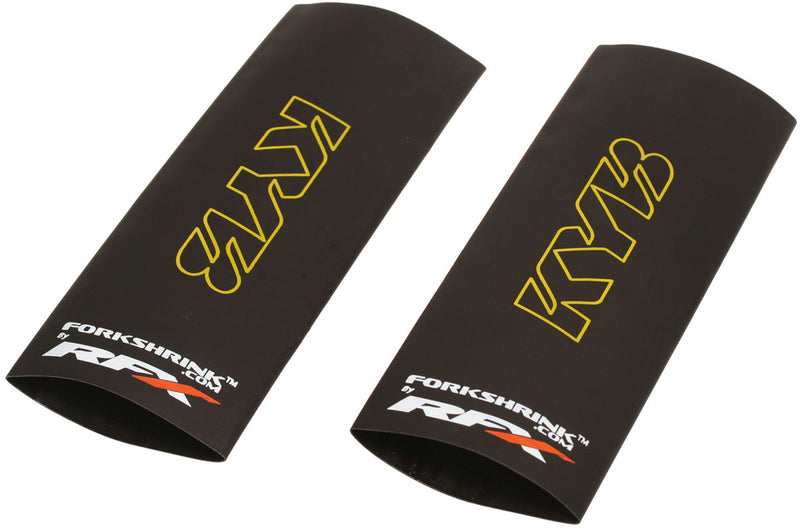 RFX Race Series Forkshrink Upper Fork Guard w/ KYB Logo - Yellow