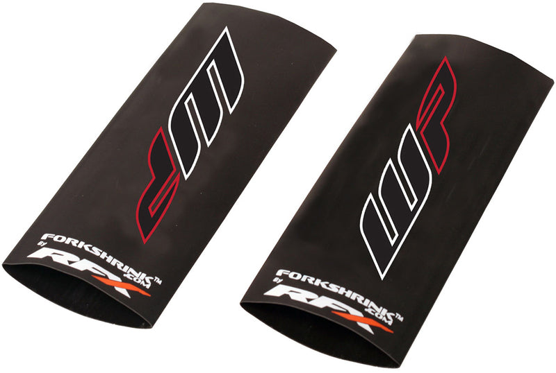 RFX Race Series Forkshrink Upper Fork Guard w/ WP Logo - White/Red