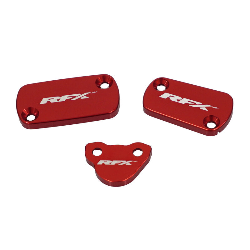 RFX Pro Series Reservoir Cap Kit - Red