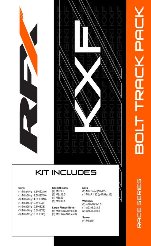 RFX Race Series Bolts and Nuts Track Pack
