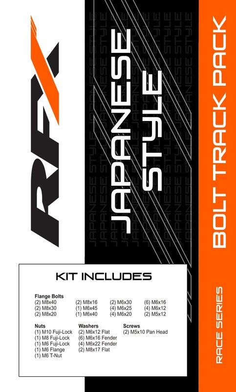 RFX Race Series Bolts and Nuts Track Pack