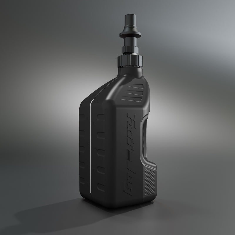TUFF JUG 2.5G/10L Black Tuff Jug with Black Ripper Cap G3