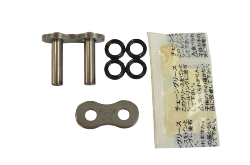EK CHAIN 428 ZVX Connecting Link - Qx-Ring - Rivet