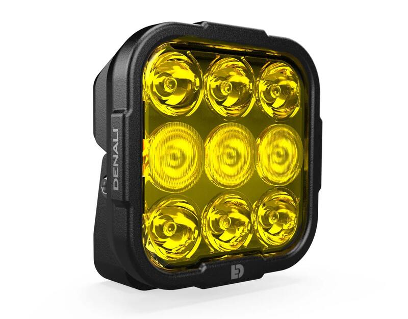 DENALI DL9 Hybrid Driving Light (Yellow Lens)