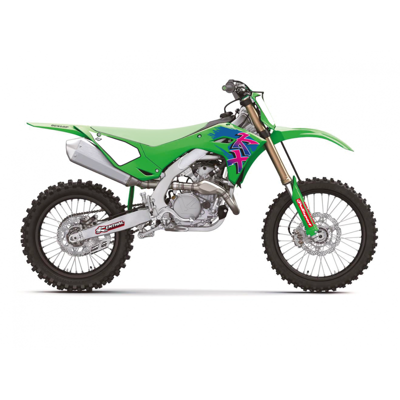 BLACKBIRD Retro Kawasaki Graphic Kit