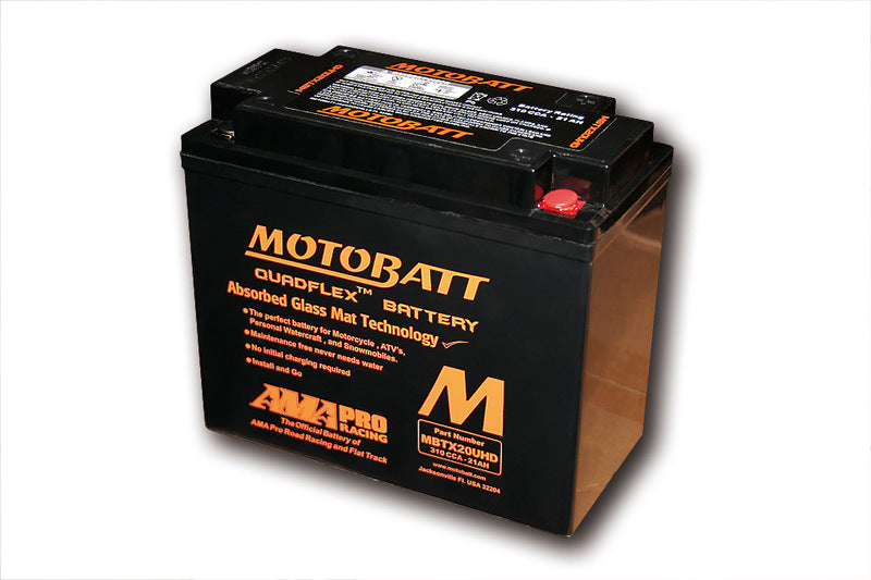 MOTOBATT Battery MBTX20UHD, Black