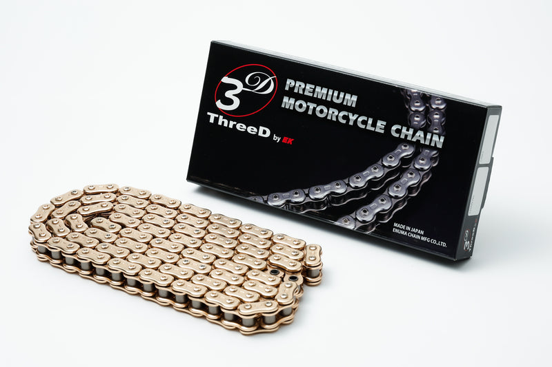 EK CHAIN 525 SPR/3D Drive Chain - Nx-Ring - Rivet