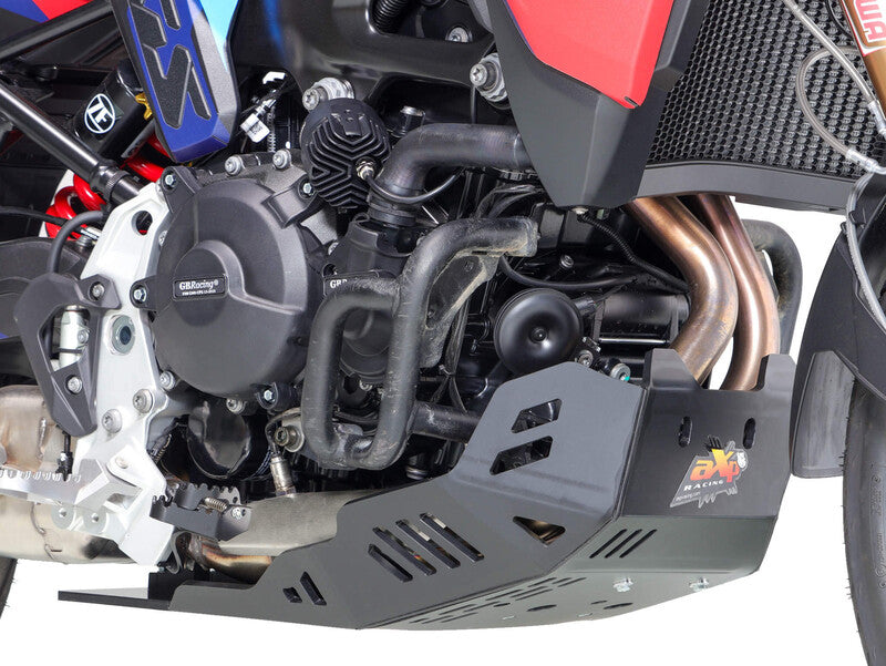 AXP Adventure Skid Plate - HDPE 8mm - for Outback Motortek Crash Bars