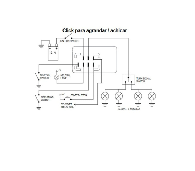 TECNIUM by DZE Flasher Relay (2+2) X 21W / LED